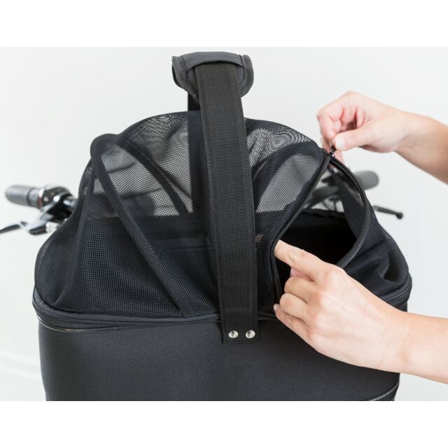 Hondenmand voor fietsstuur