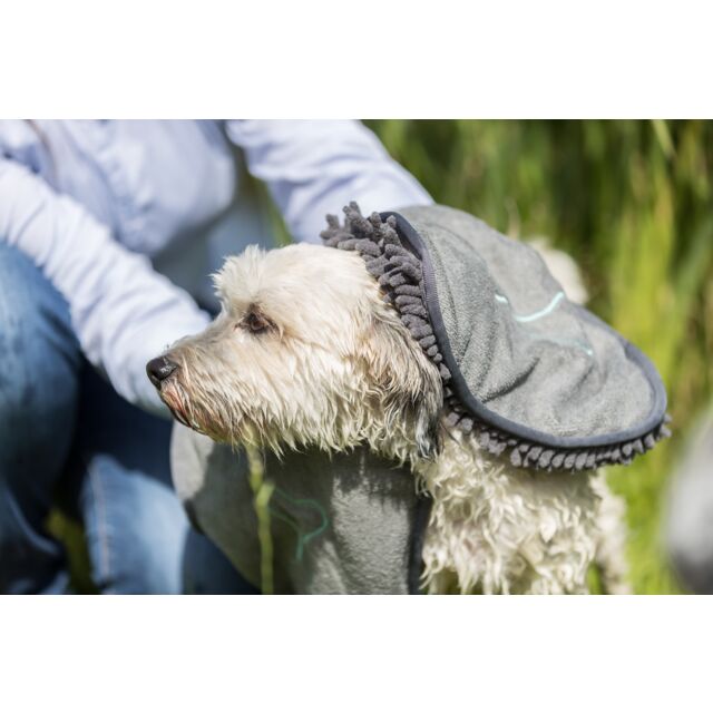 Microvezel Handdoek met Insteekzakken 78x32cm