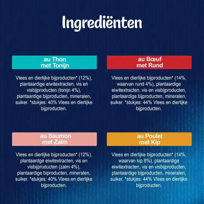 FELIX® MALSE REEPJES Mix Selectie in Gelei 12x85g