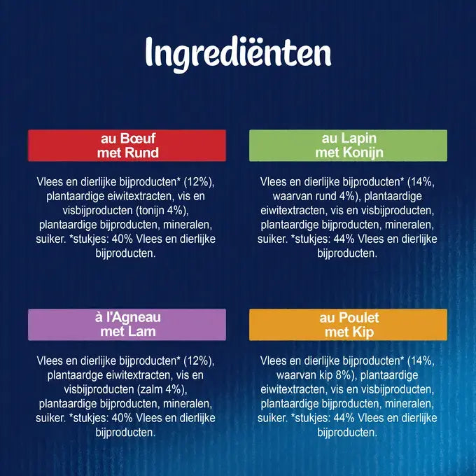 FELIX® MALSE REEPJES Countryside Selectie in Gelei 12x85g
