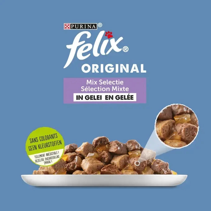 FELIX® Mix Selectie in Gelei 44x85g