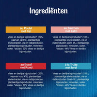 FELIX® MALSE REEPJES Junior Selectie met Vlees en Vis in Gelei 12x85g