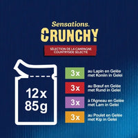 FELIX® SENSATIONS Crunchy Countryside Selectie 12x85g