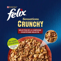 FELIX® SENSATIONS Crunchy Countryside Selectie 12x85g