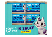 Zalm en Kip - Stukjes in Saus 85g