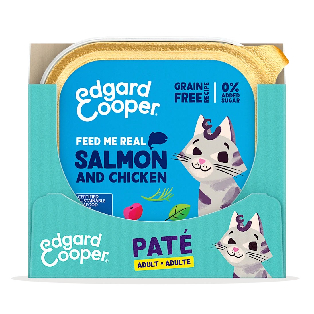 Zalm en Kip - Paté 85g