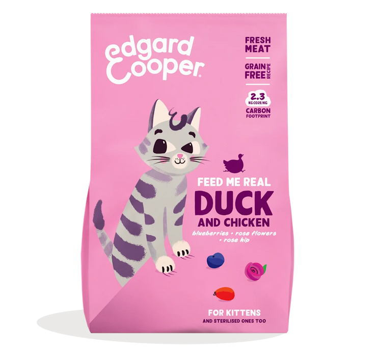 Graanvrije Brokjes met Verse Eend en Kip Kitten