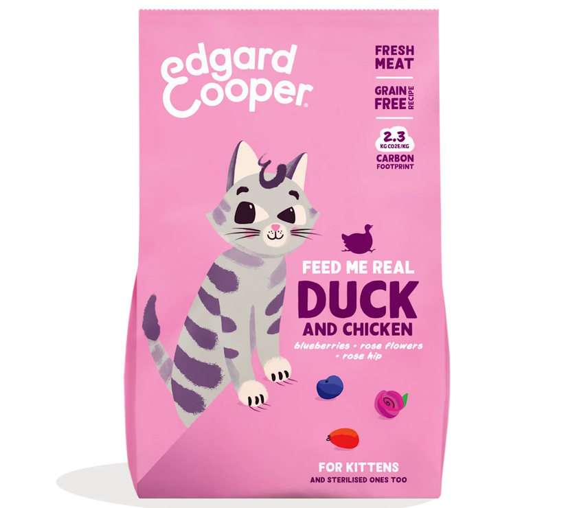 Graanvrije Brokjes met Verse Eend en Kip Kitten