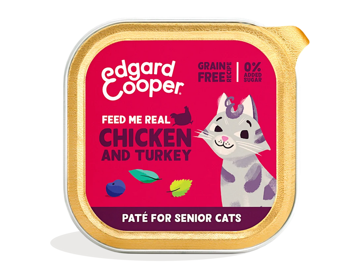Kip en Kalkoen - Paté 85g Senior