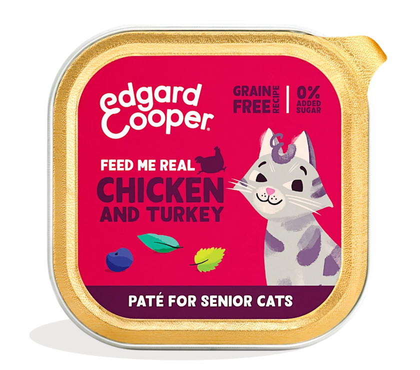 Kip en Kalkoen - Paté 85g Senior