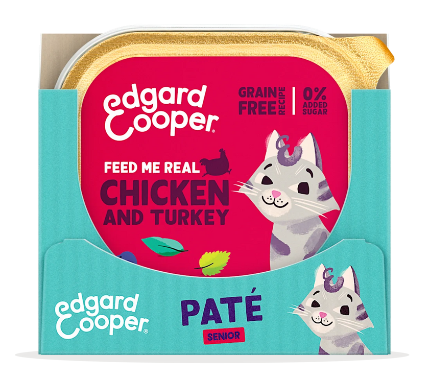 Kip en Kalkoen - Paté 85g Senior
