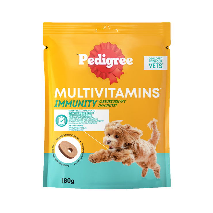 Multivitamins Immunity 30 Soft Dog Chews 180g 