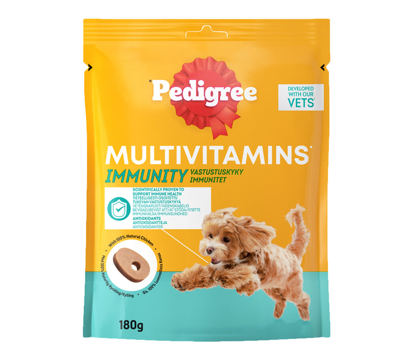Multivitamins Immunity 30 Soft Dog Chews 180g 