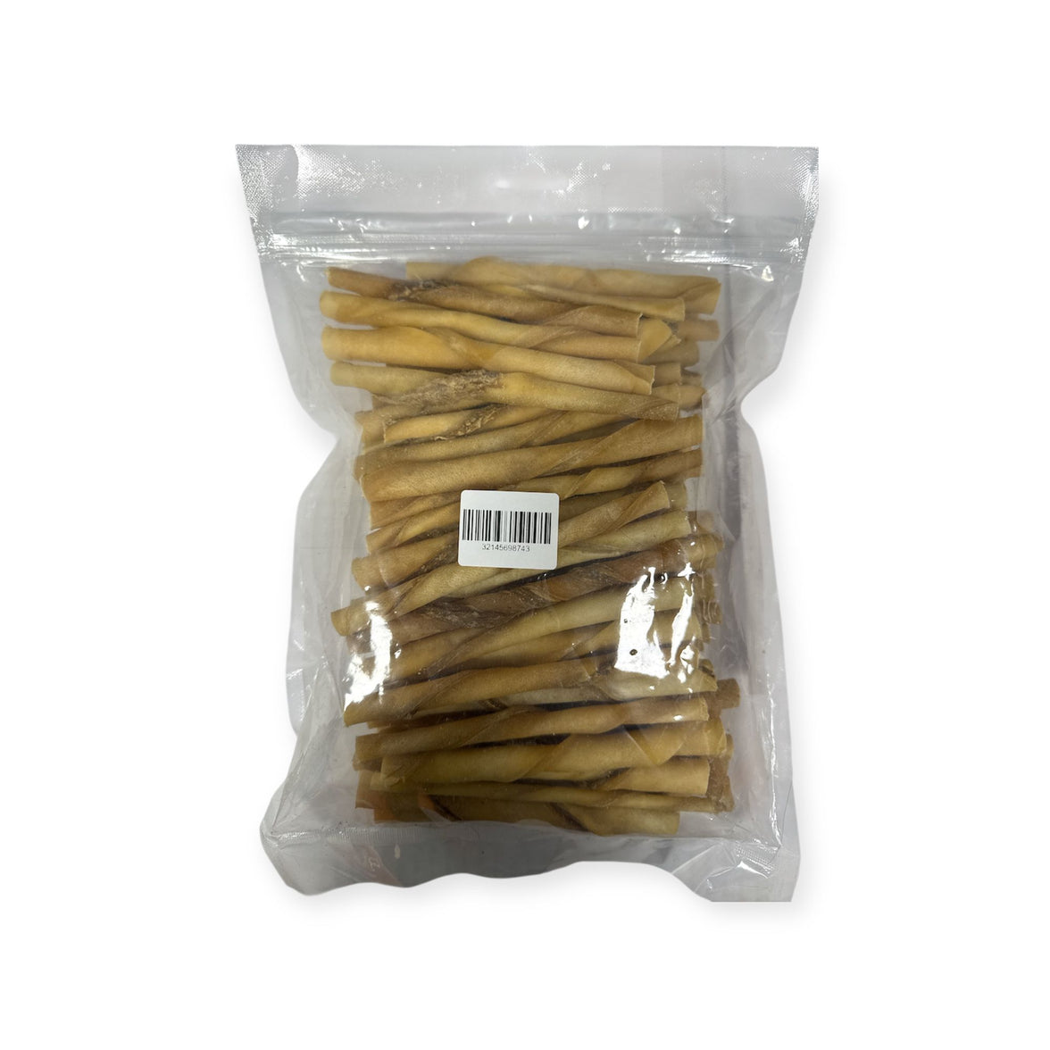 Runderhuid gedraaid 15 cm kauwrollen hondensnack