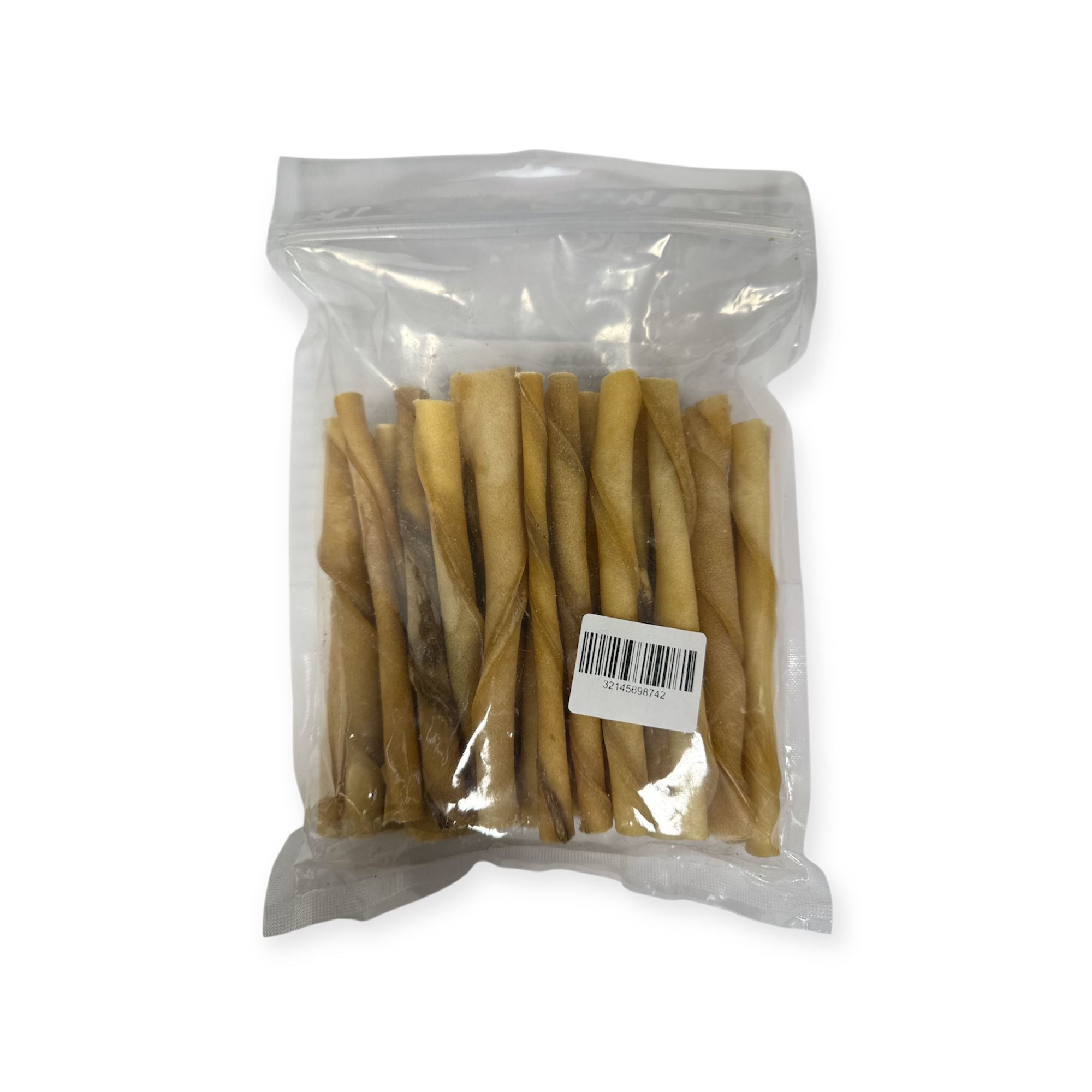 Runderhuid gedraaid 15 cm kauwrollen hondensnack