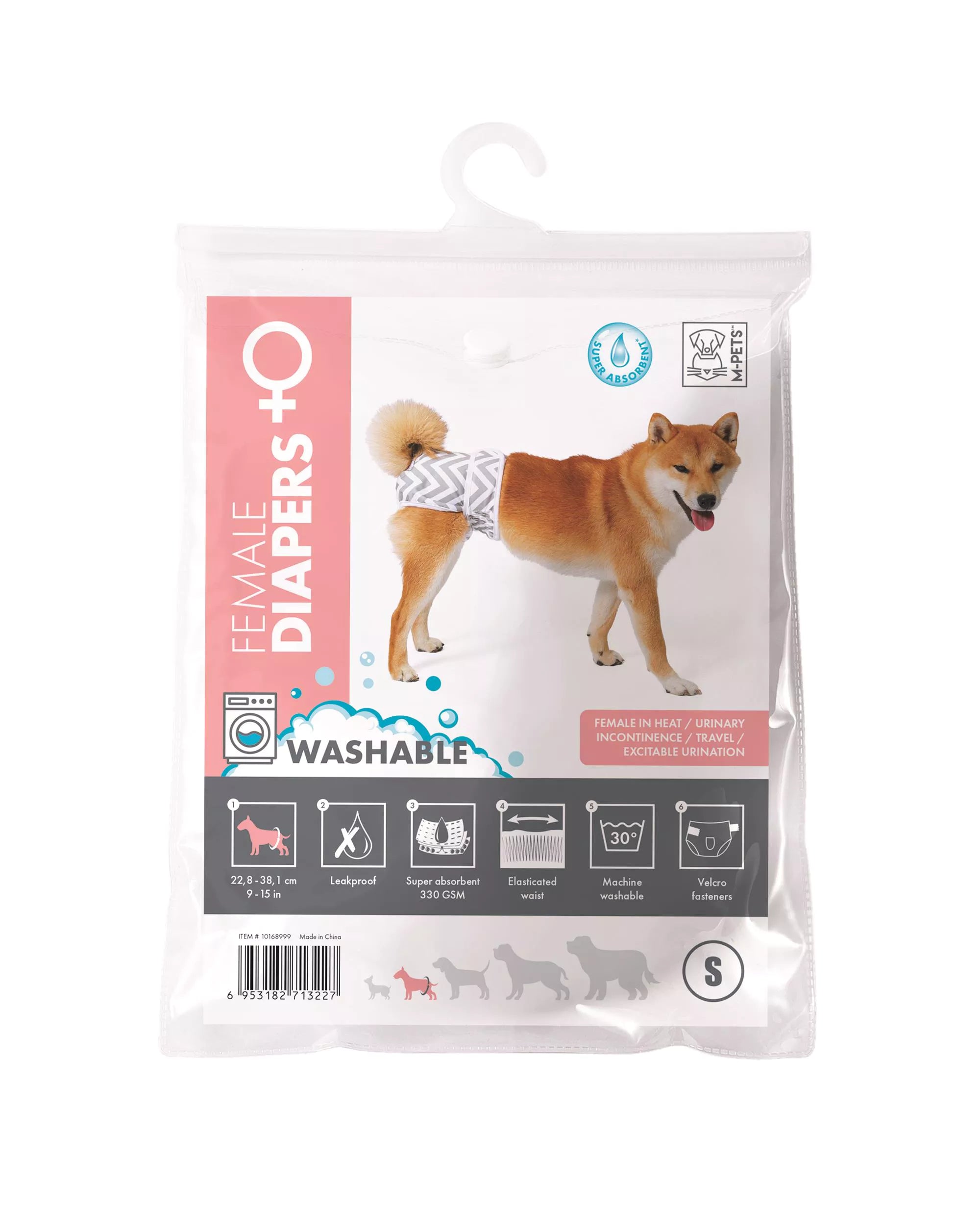 Washable Diaper Dog Female