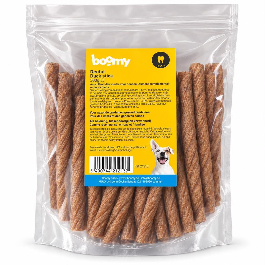 Boomy Dental Eend stick 300g