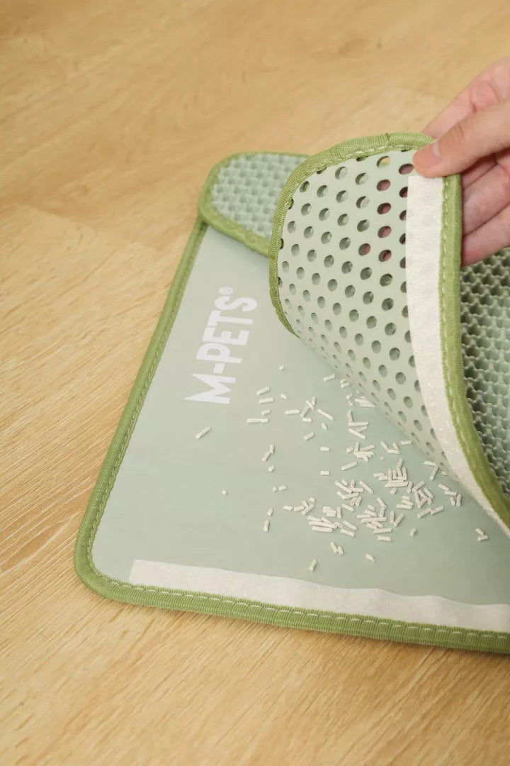 DUPLEX Mat voor Kattenbak - Verticaal Groen 45x65