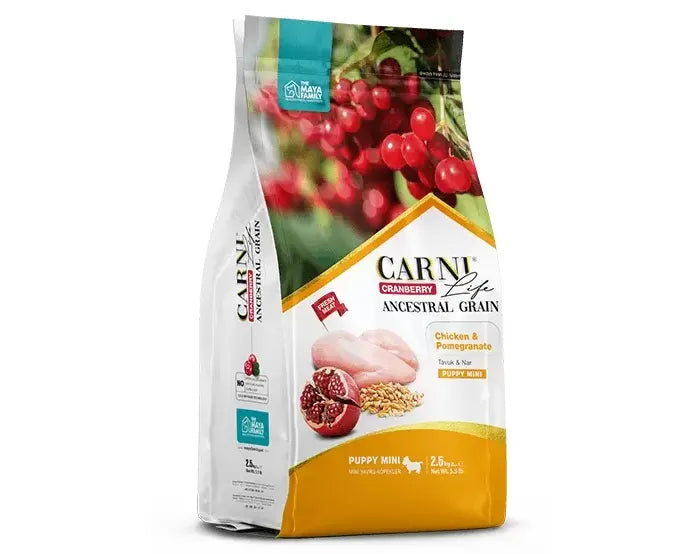 Carni Life ANCESTRAL GRAIN DOG CHICKHEN & POMEGRANATE PUPPY MINI 2,5 kg