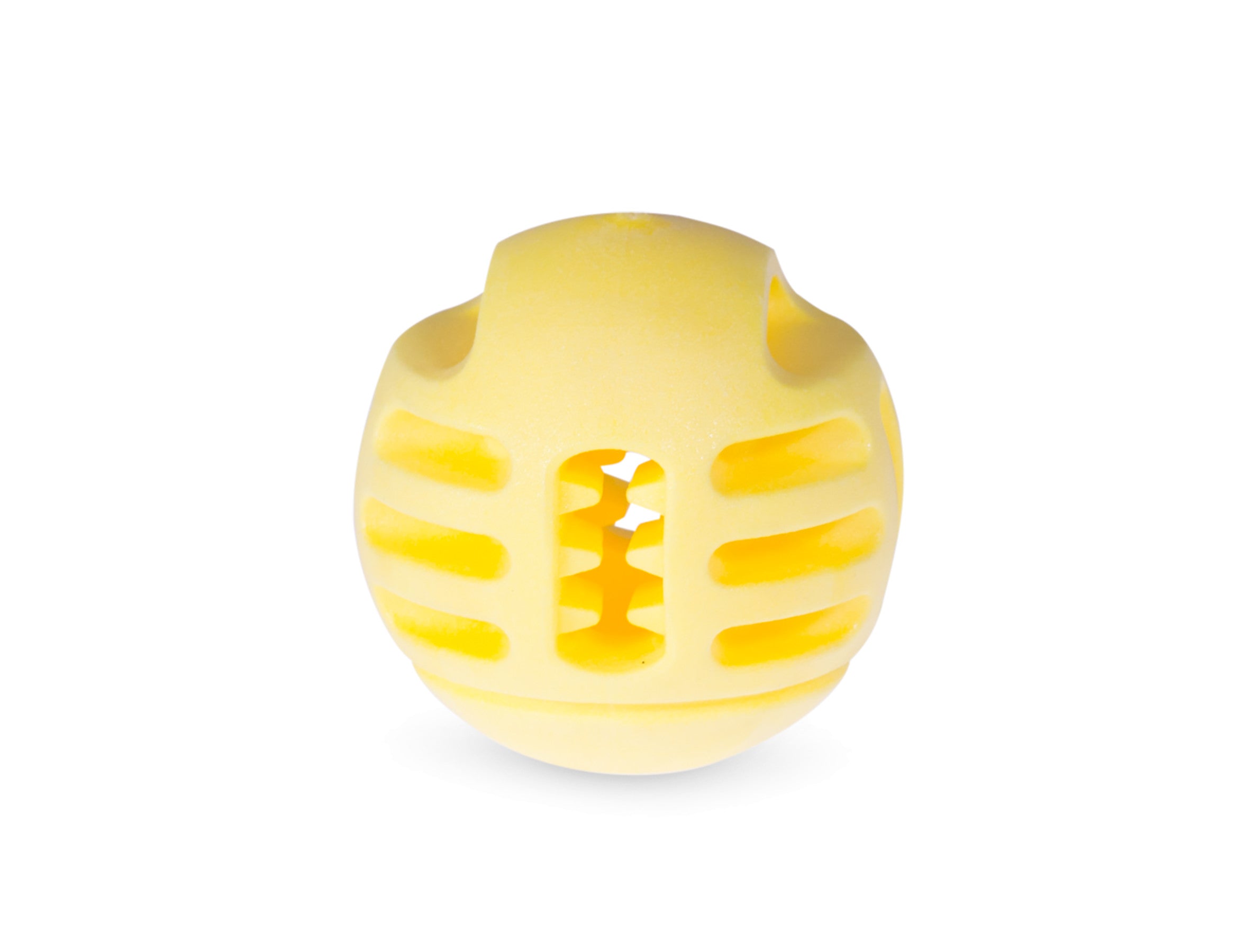 Toy dog TPR ball Yellow Vanilla 8cm