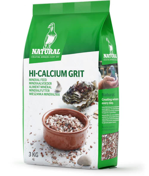 Granulés naturels à haute teneur en calcium