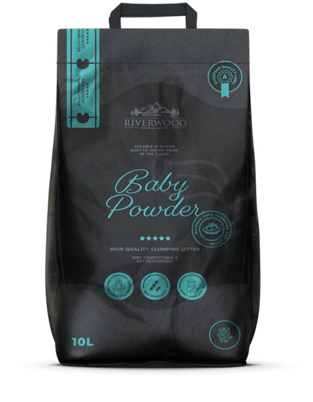 Riverwood Tofu Kattenbakvulling 10L 