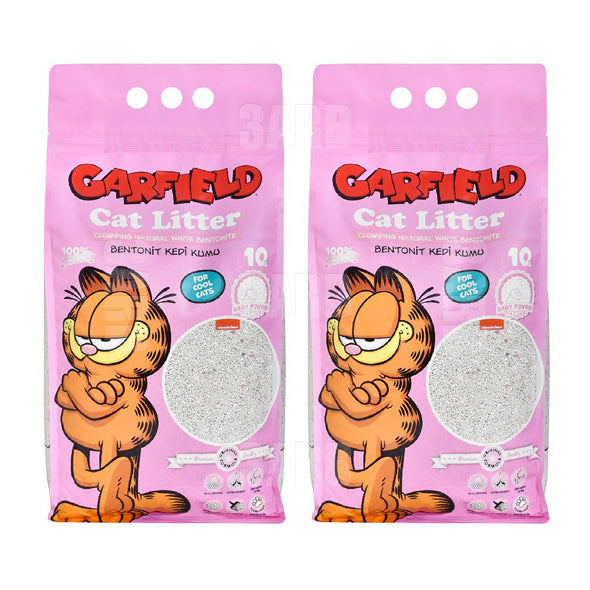 Garfield Klonterende Bentoniet Kattenbakvulling Baby Poeder 10l