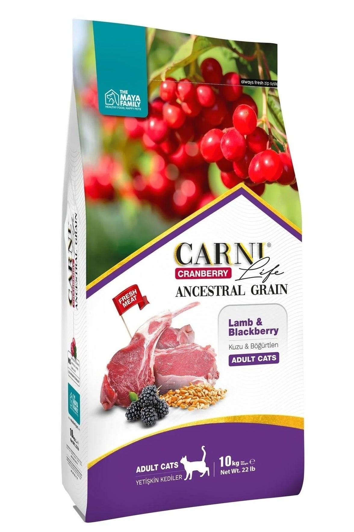 Carni Life Cranberry LAMB &amp; BLACKBERRY Adult Cats