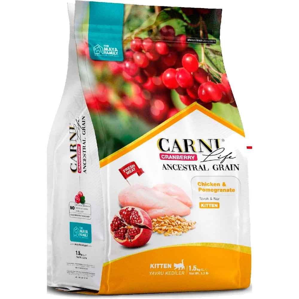 Carni Life Cranberry ANCESTRAL GRAIN CHICKEN & POMEGRANATE KITTEN