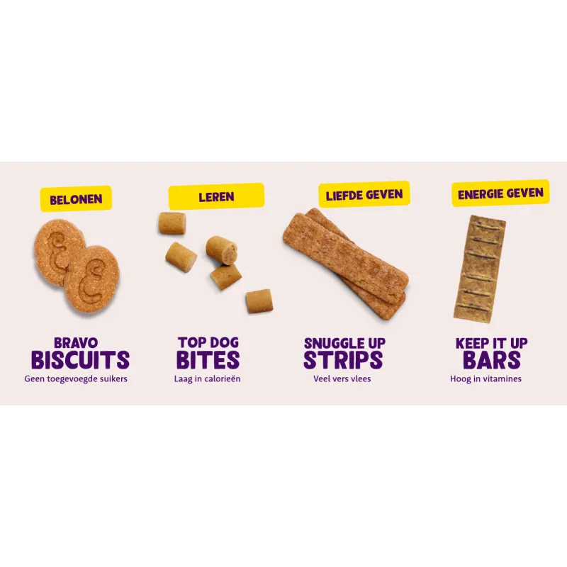 Kleine Bites Puppy - Eend en Kip