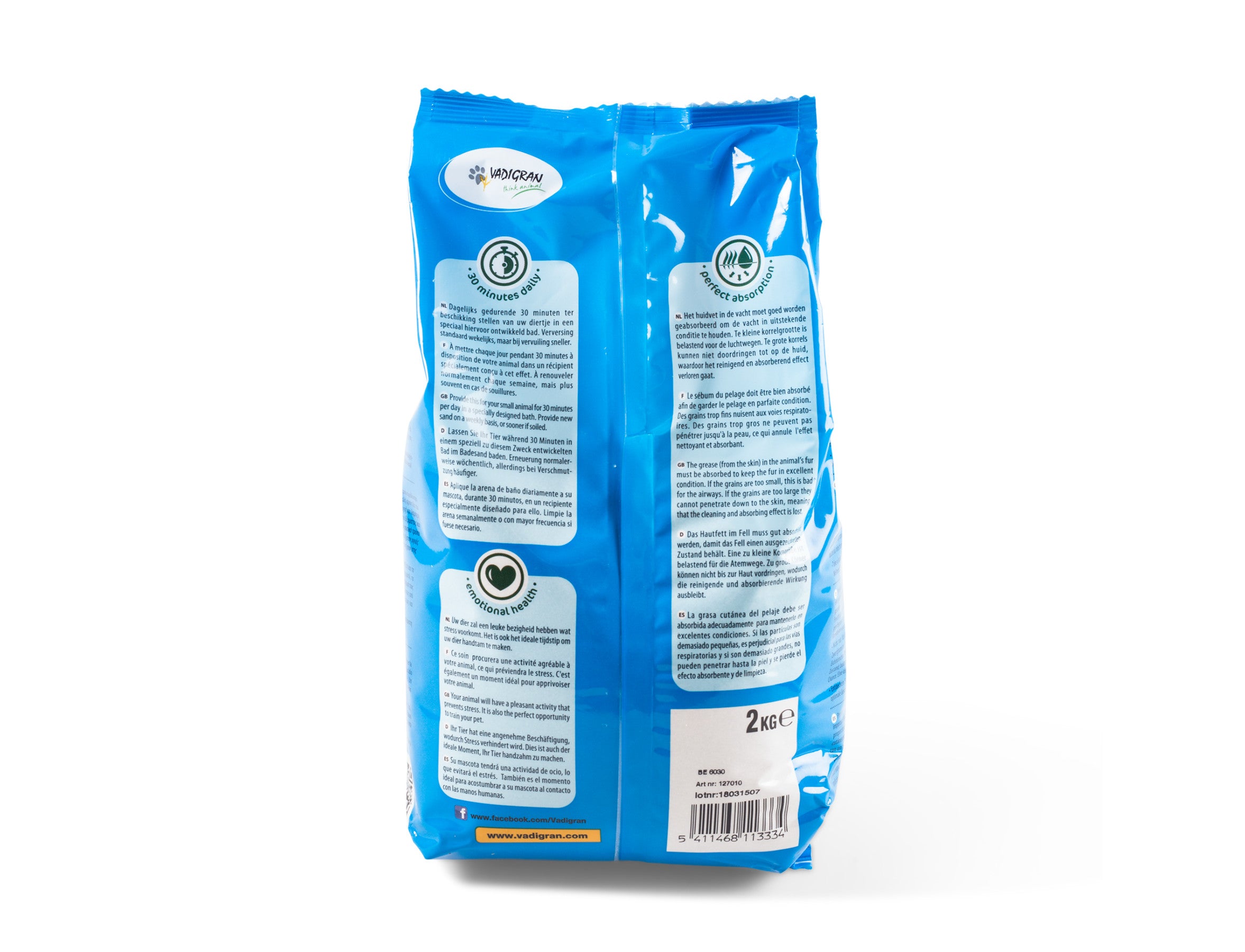 VDG chinchilla bathing sand 2 kg