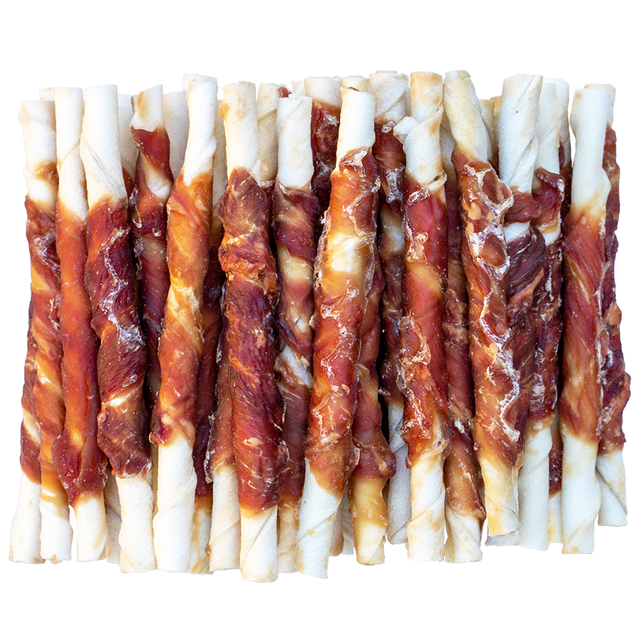 Runderhuid Sticks met Eend 40st