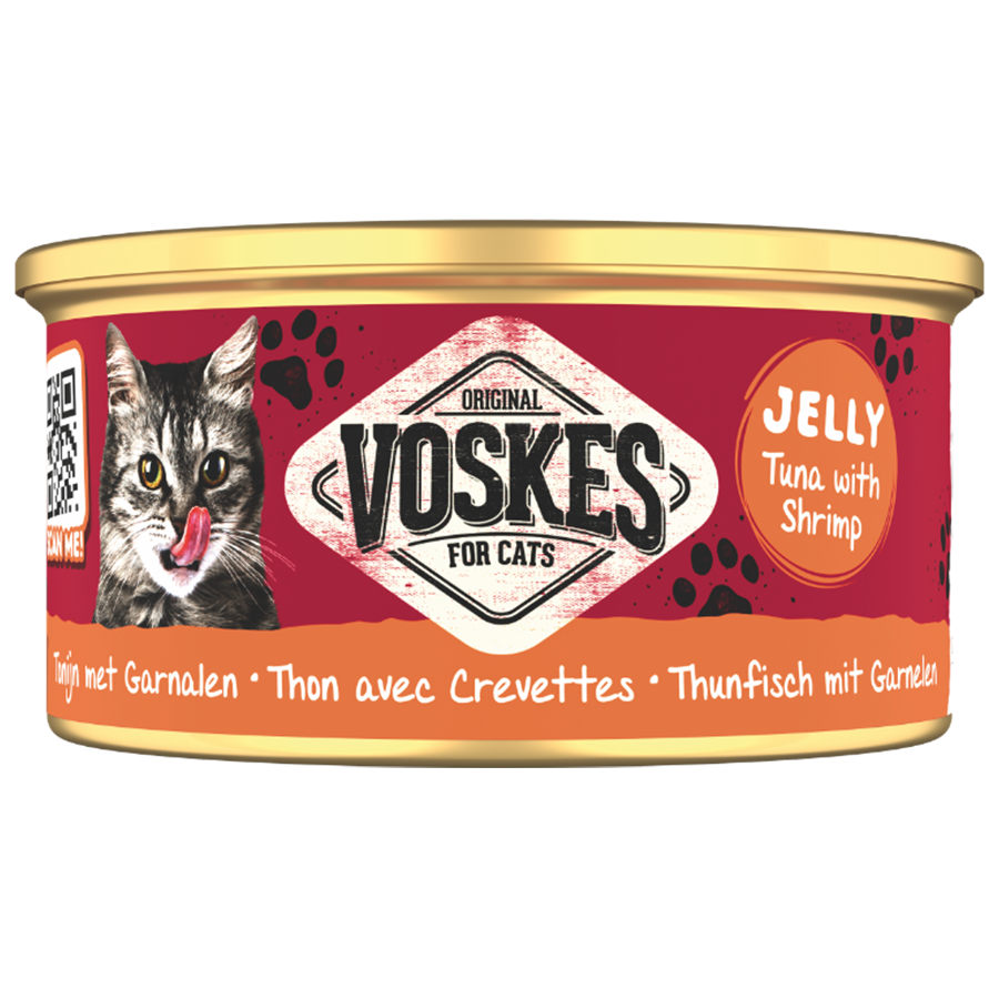 Gelei tonijn met garnalen 85g