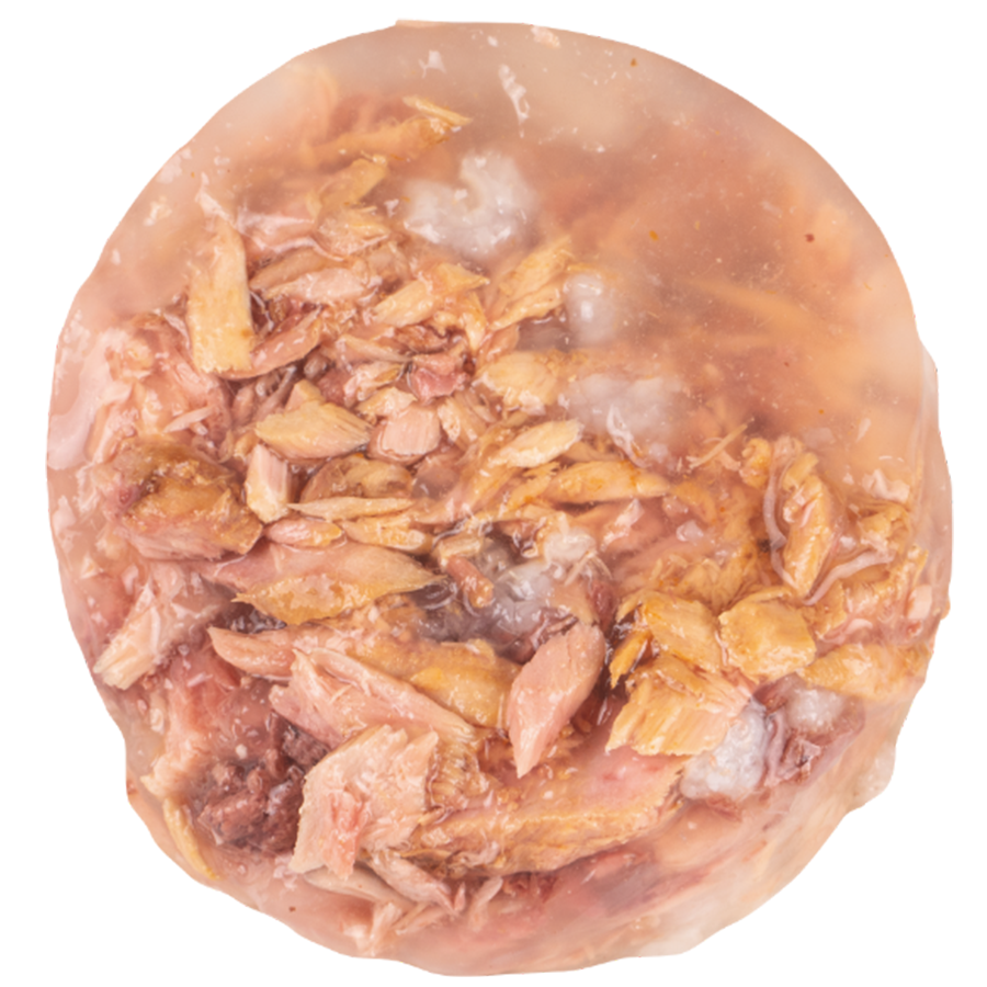 Gelei tonijn met zeebrasem 85g