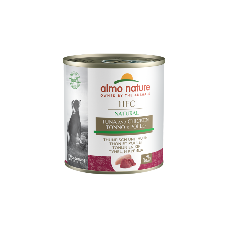 HFC Dogs Natural - thon et poulet 290g