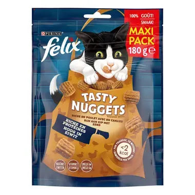 FELIX® Tasty Nuggets Rijk aan Kip met Eend 180g