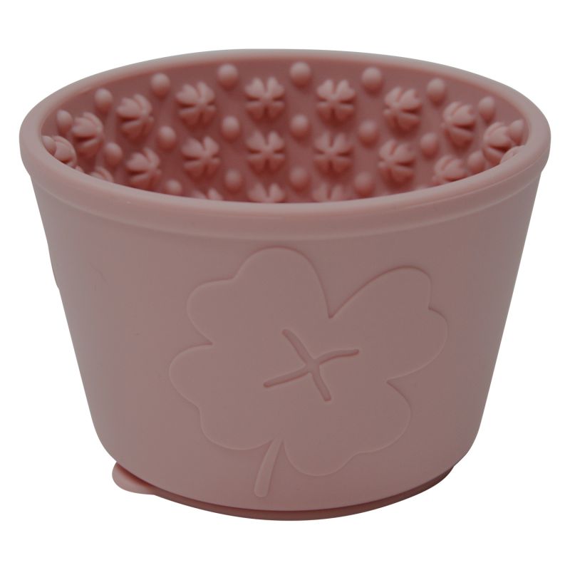 JV Bon App Voerbak Slow Feeder Antislip Silicone Roos