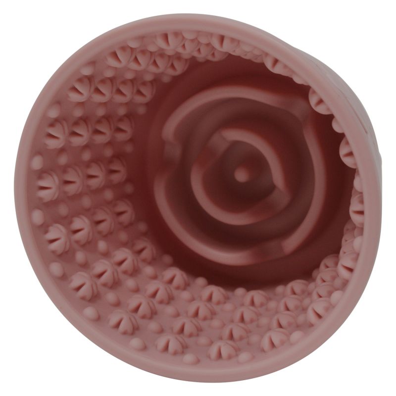 JV Bon App Voerbak Slow Feeder Antislip Silicone Roos