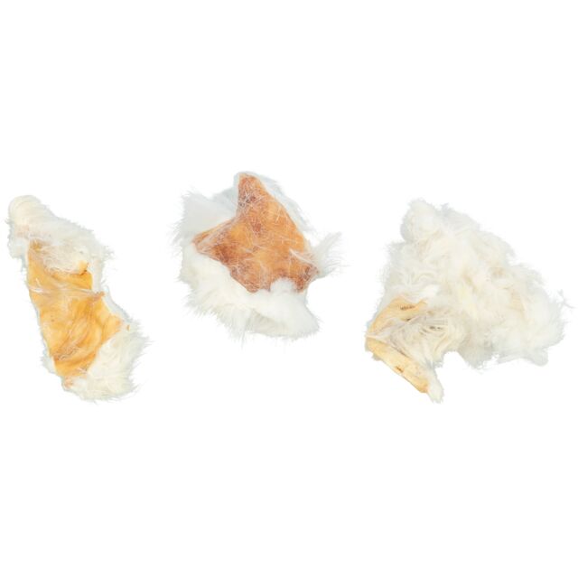 Konijnenhuid met vacht