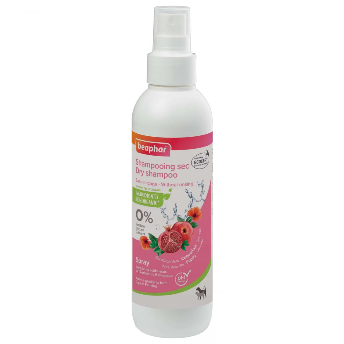 Bio Droogshampoo Hond & Kat 200ml