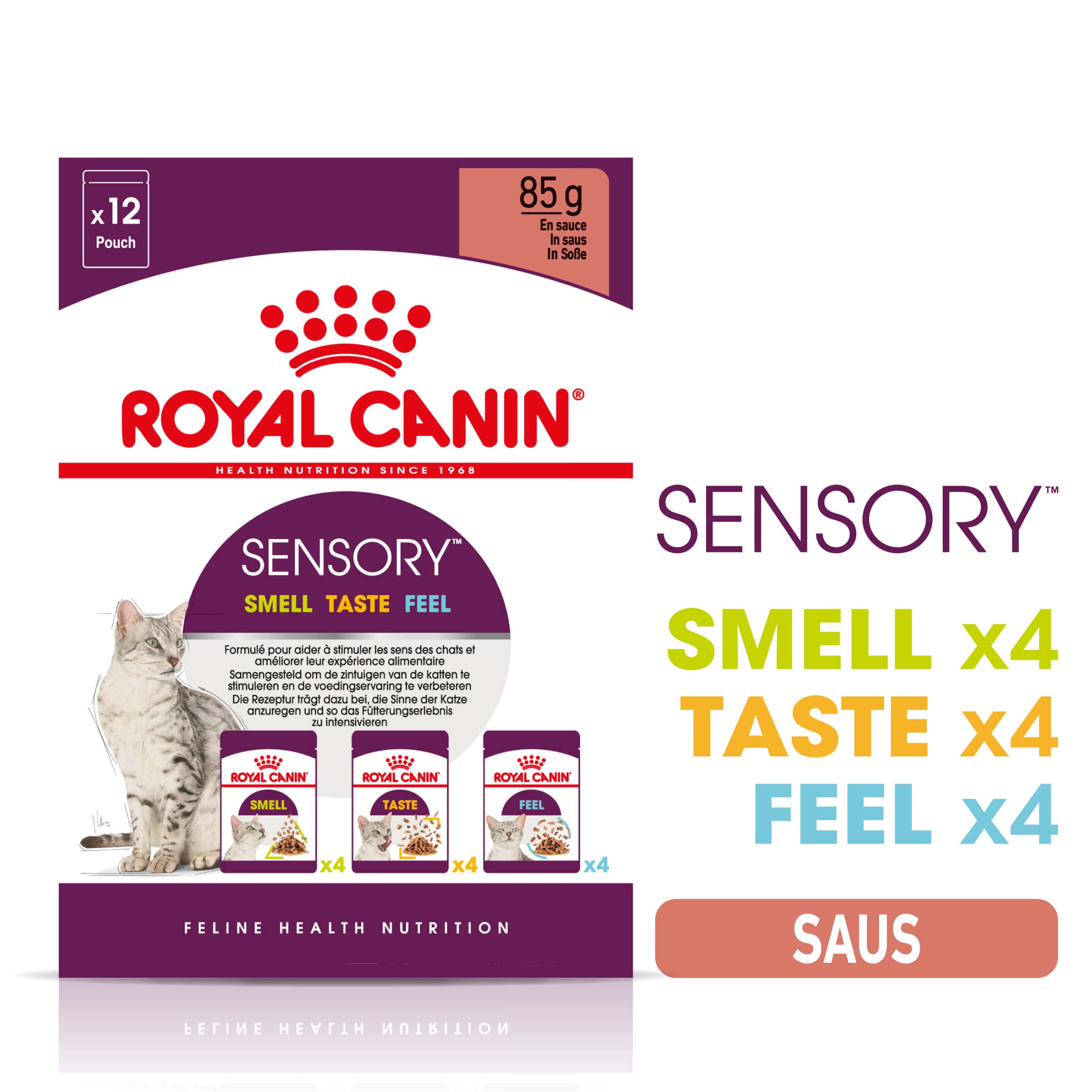 SENSORY™ Multipack In Gravy (brokjes In Saus) 12x85g