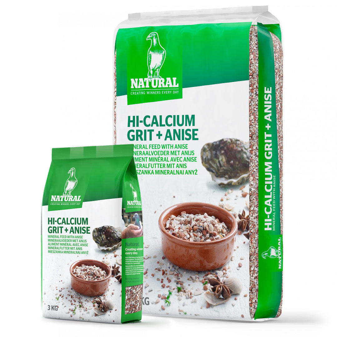 Natural Hi-Calcium Grit + Anise