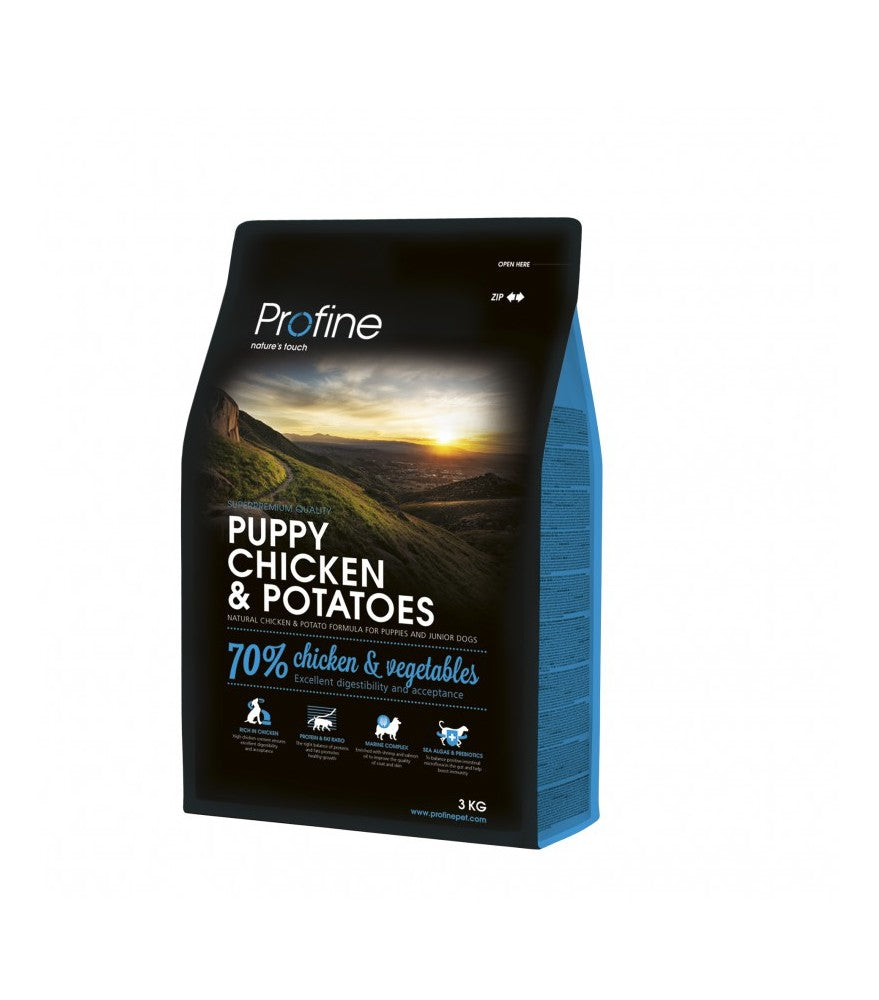 Profine Puppy Poulet et pommes de terre 3 kg 