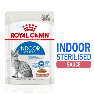 Indoor Gesteriliseerd Adult in Saus 12x85 g