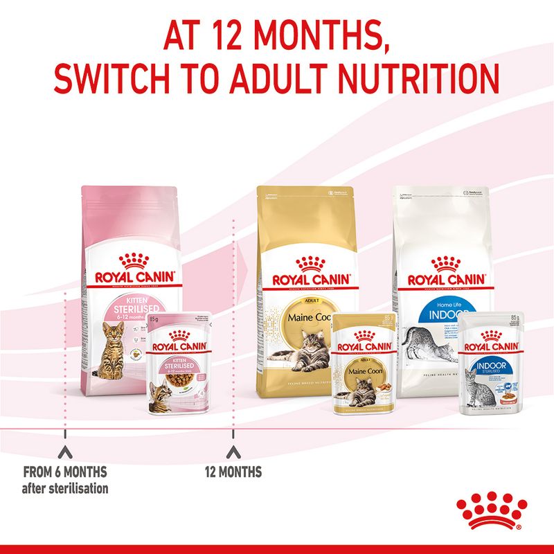 Kitten Sterilised in Gravy (brokjes in saus) 12x85g