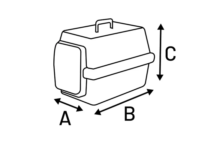 Transportkooi Noah 2 37,5x57x35 cm