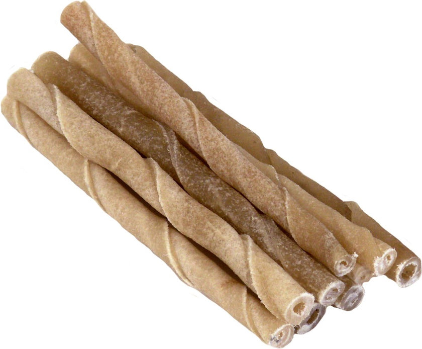 Runderhuid gedraaid 15 cm kauwrollen hondensnack