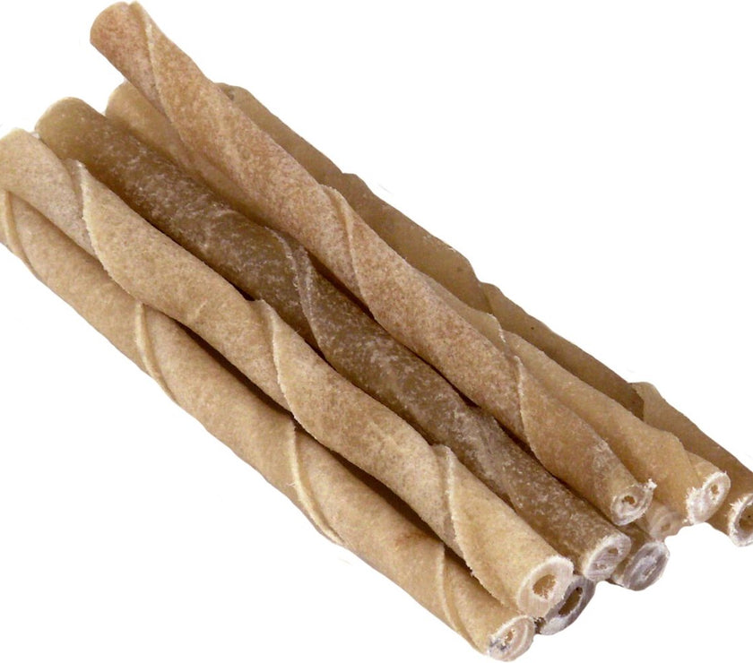 Runderhuid gedraaid 15 cm kauwrollen hondensnack